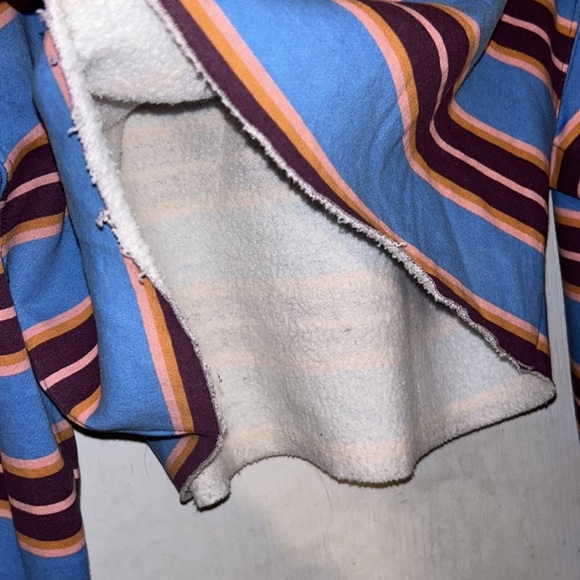 URBAN OUTFITTERS VINTAGE STYLE CROPPED HOODED SWEATER - Picture 5 of 11